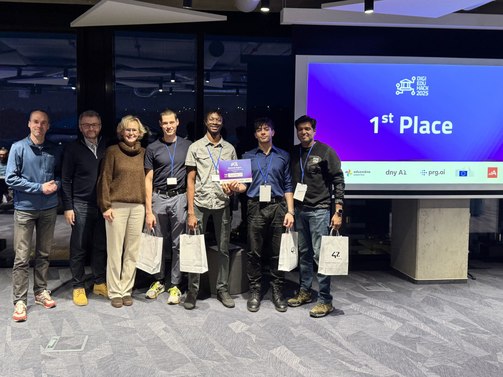 DigiEduHack winners at 42 Prague: 