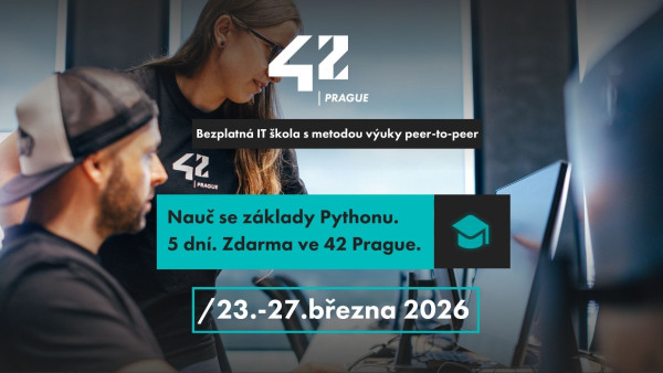 Nauč se základy Pythonu zdarma ve 42 Prague!