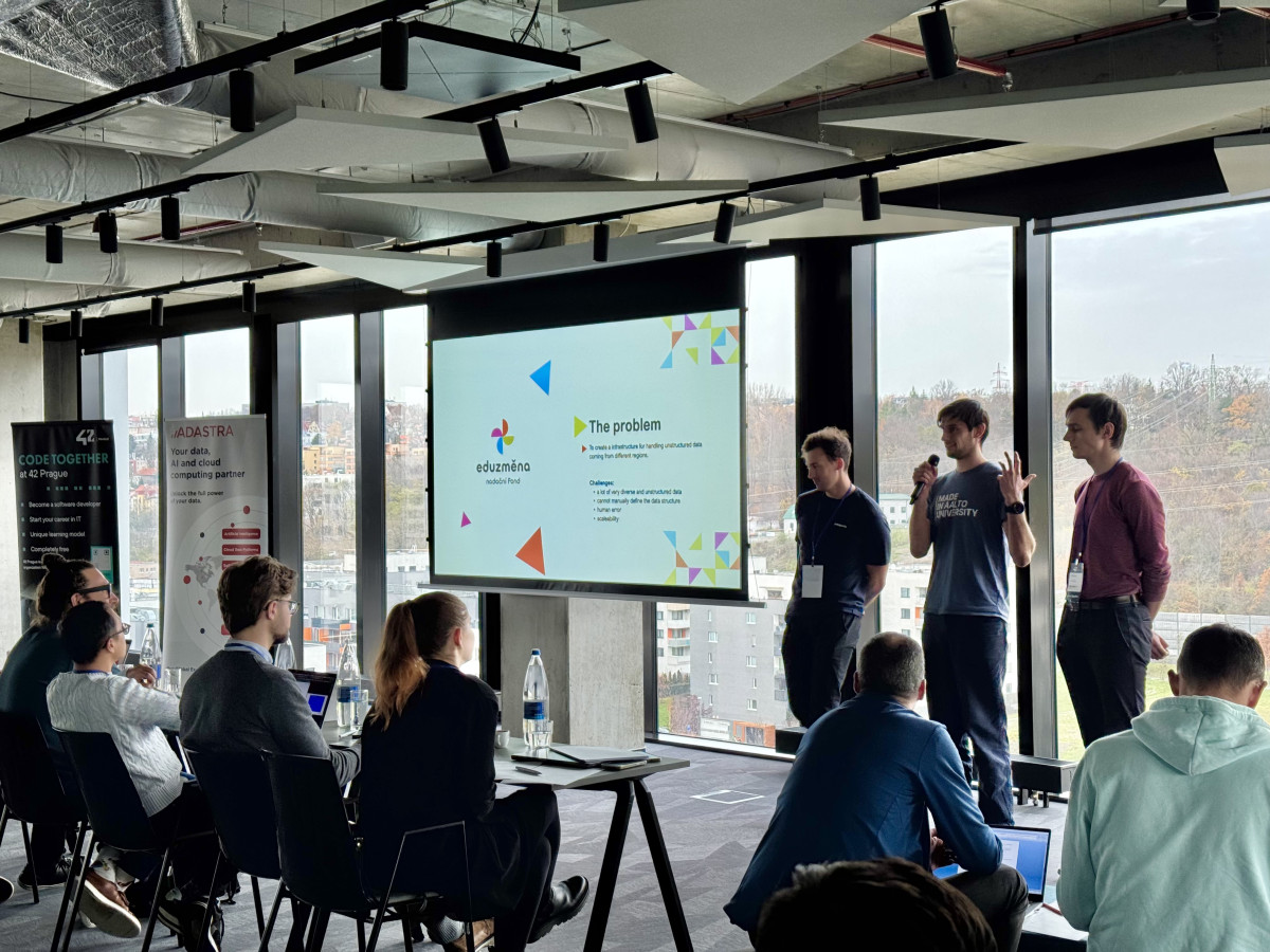 DigiEduHack ve 42 Prague: Adastra